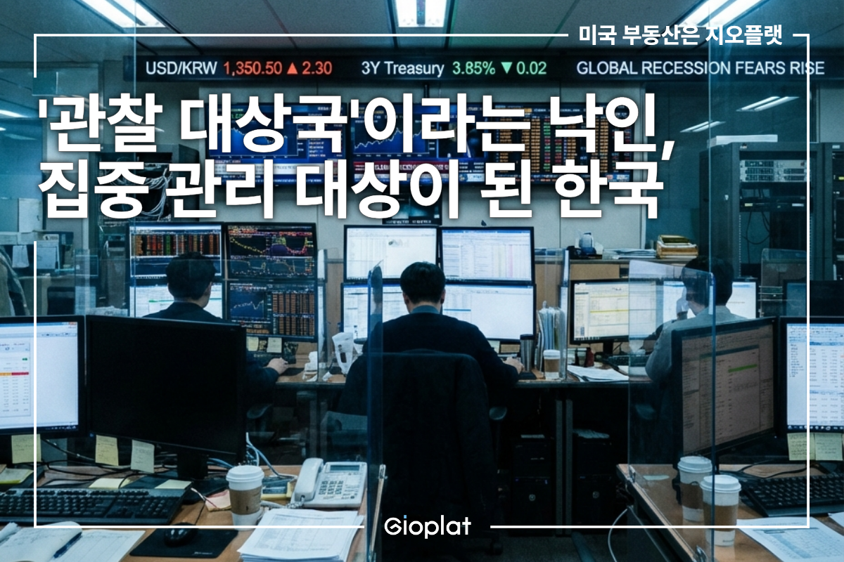 미국 재무부 환율보고서 2026 한국 관찰대상국