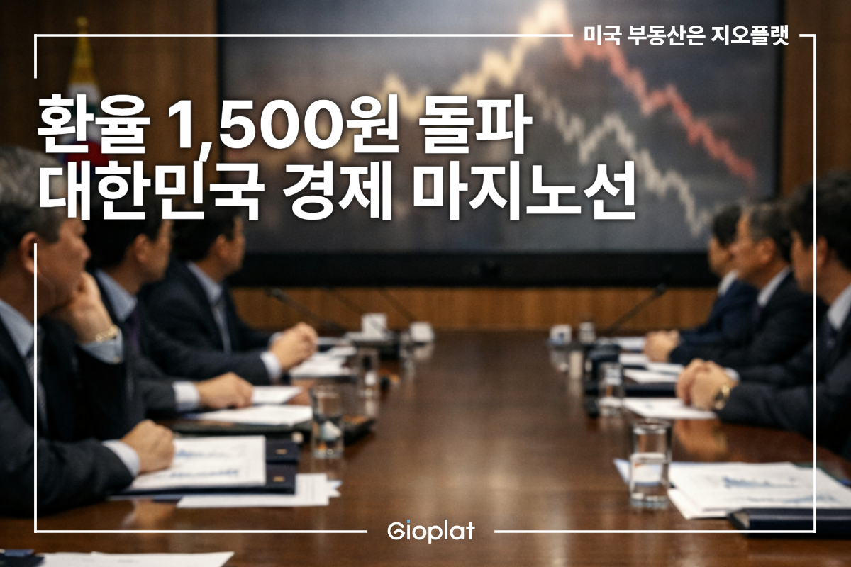 원달러 환율 1500원 돌파 의미
