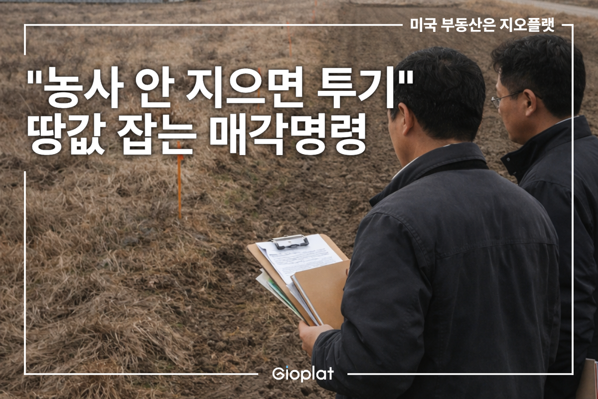 이재명 농지 매각명령