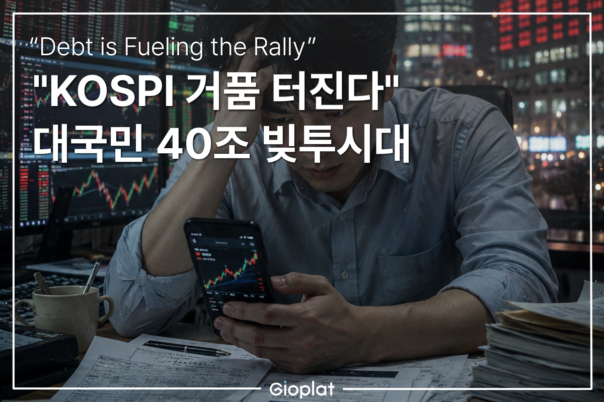 코스피 7000 빚투 마이너스통장 주식투자