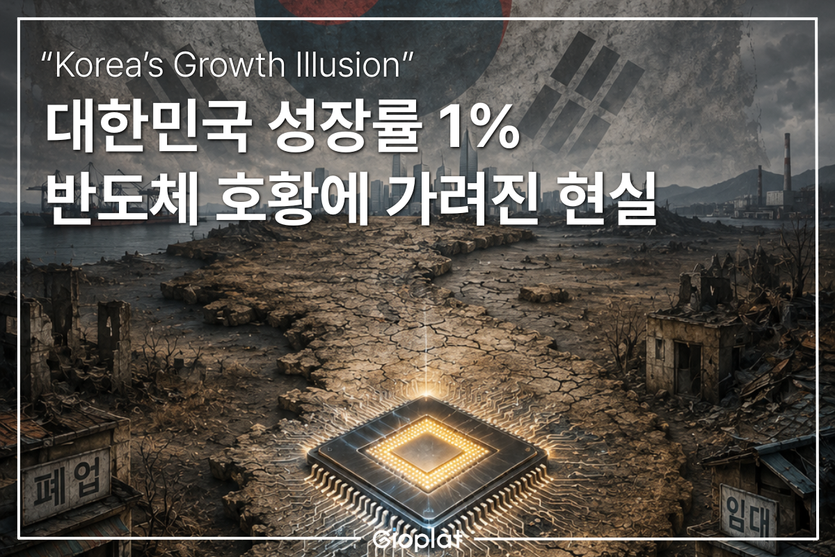 한국 경제 성장률 1%